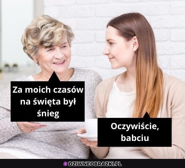 Ktoś widział śnieg w te świeta?