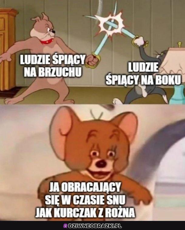 ja teź tak śpię