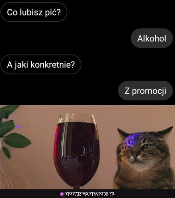 Co lubisz pić?