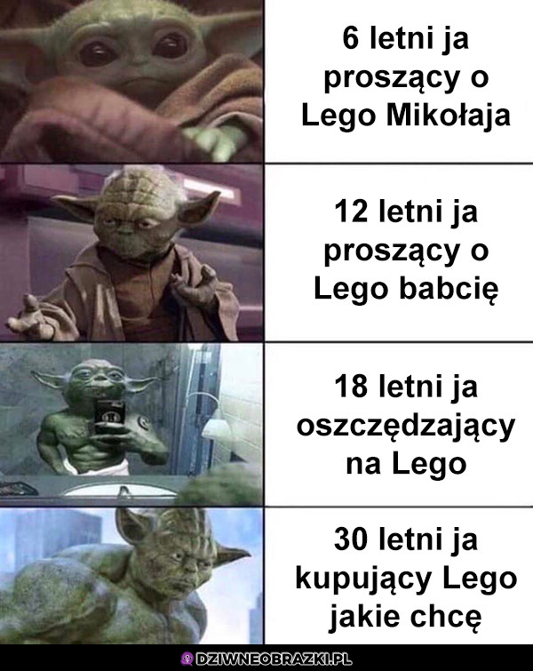 Z wiekiem się zmienia