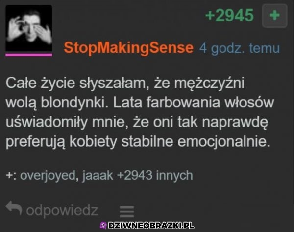 A jednak to nie o to chodzi