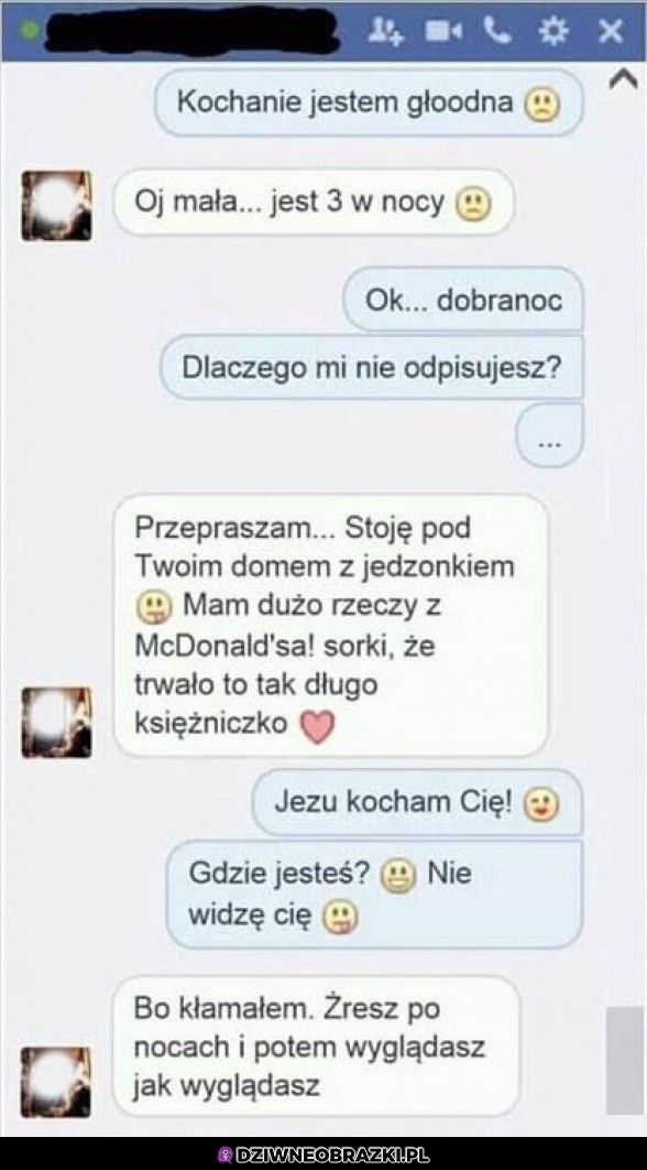 Jest głodna