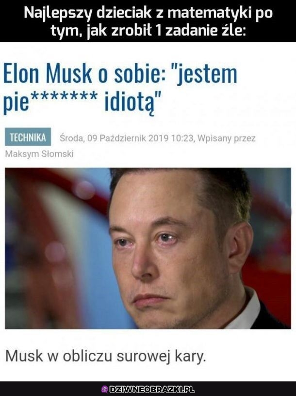 Kiedy zawiedziesz
