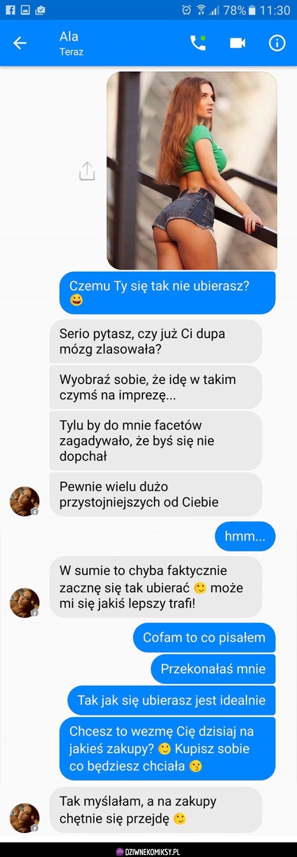 Dlaczego się tak nie ubiera