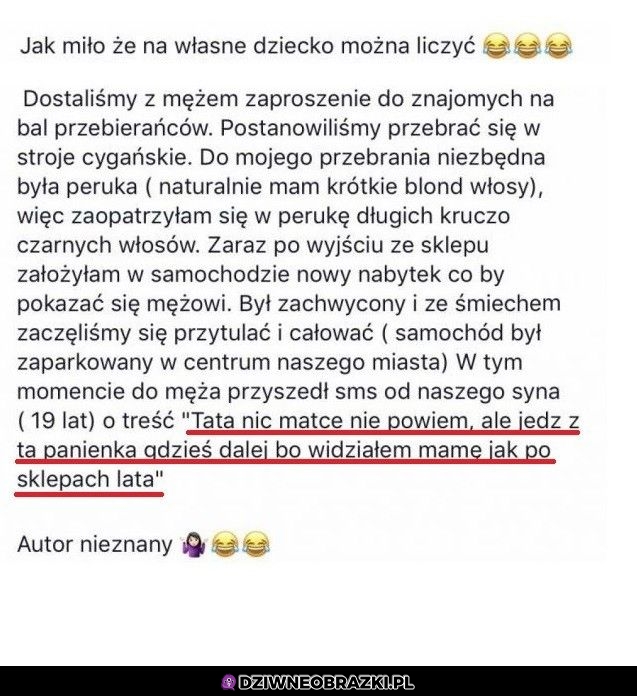 Kiedy akcja jest dziwna, ale twój dzieciak nie jest konfident