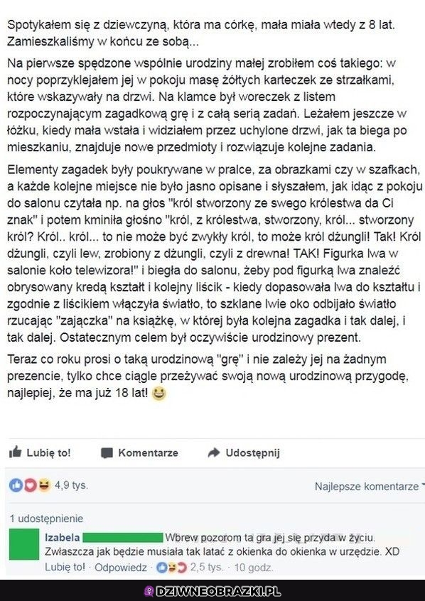 I takie podejście to ja szanuję