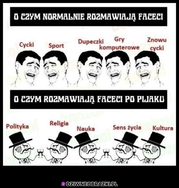 Rozmowy facetów