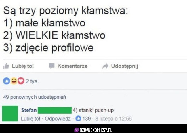 4 rodzaje kłamstw dziewczyn