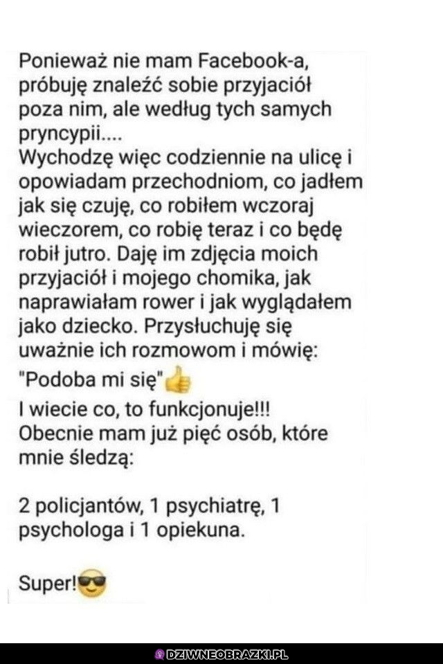 Gdyby świat wyglądał jak facebook