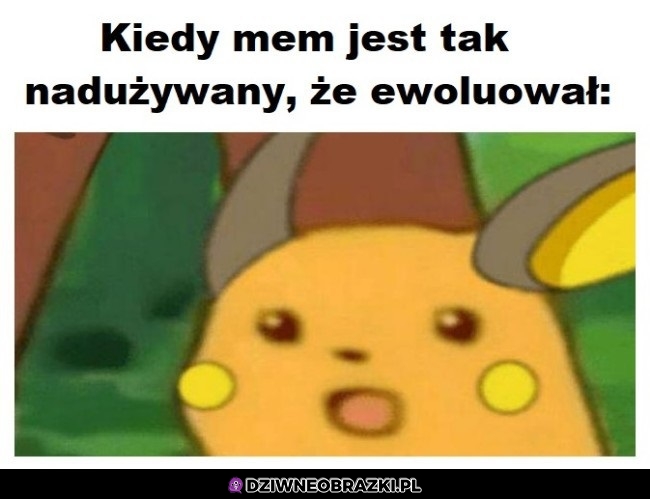 Nadużywany Pikacz