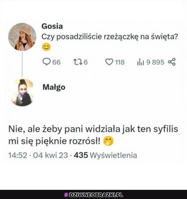 Kto posadził, ten posadził