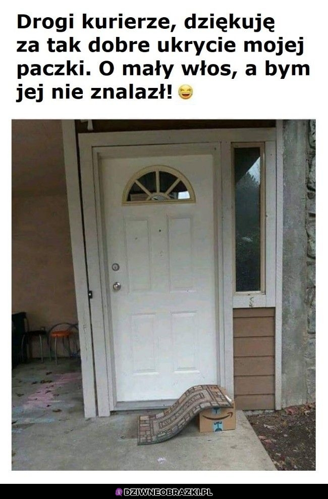 Przyczajona paczuszka
