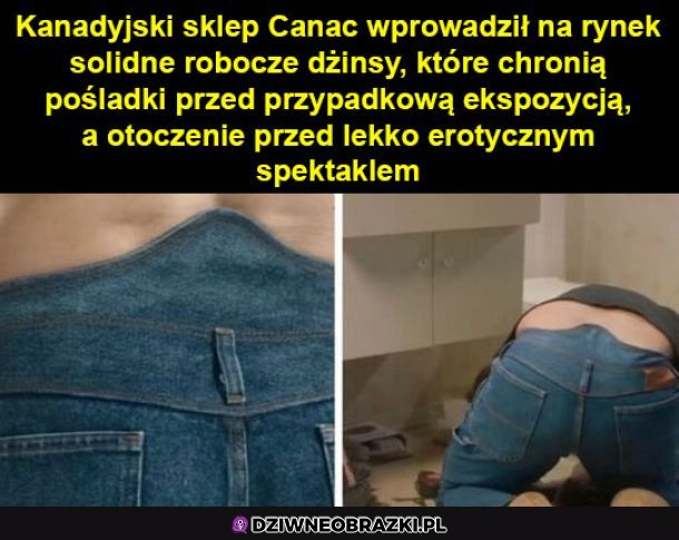 Idealne dżinsy dla roboli