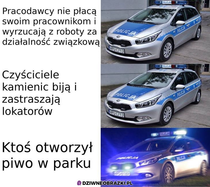 Tak działa polska policja - masakra!