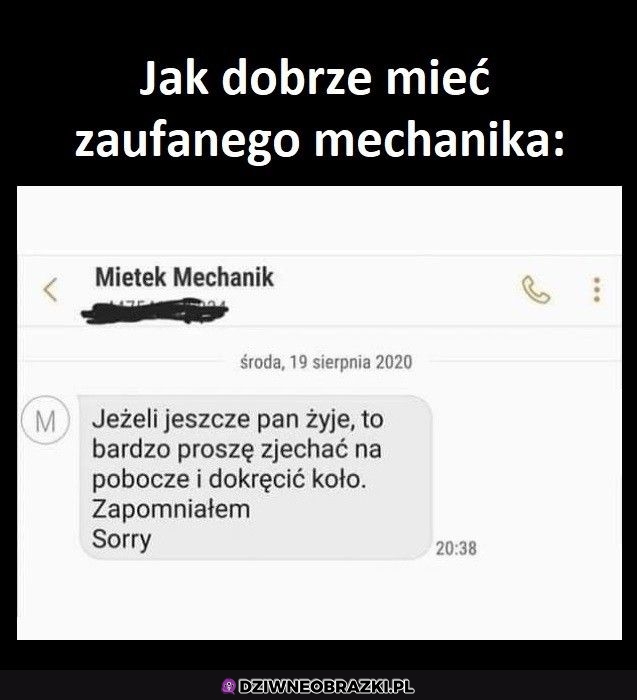 Dzięki, naprawdę dzięki!