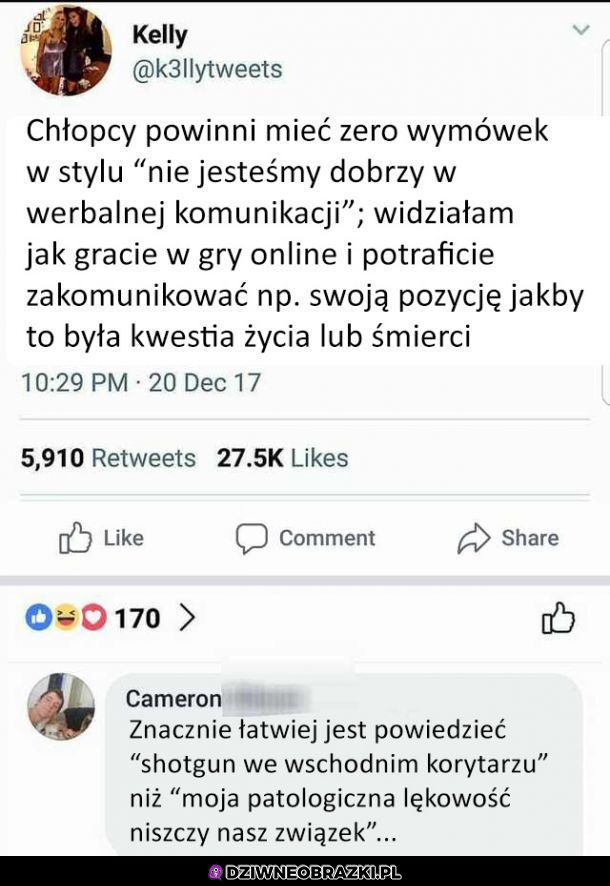 Komunikacja u chłopaków