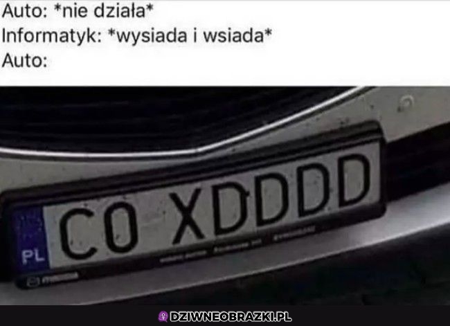 Chyba nie pomoże