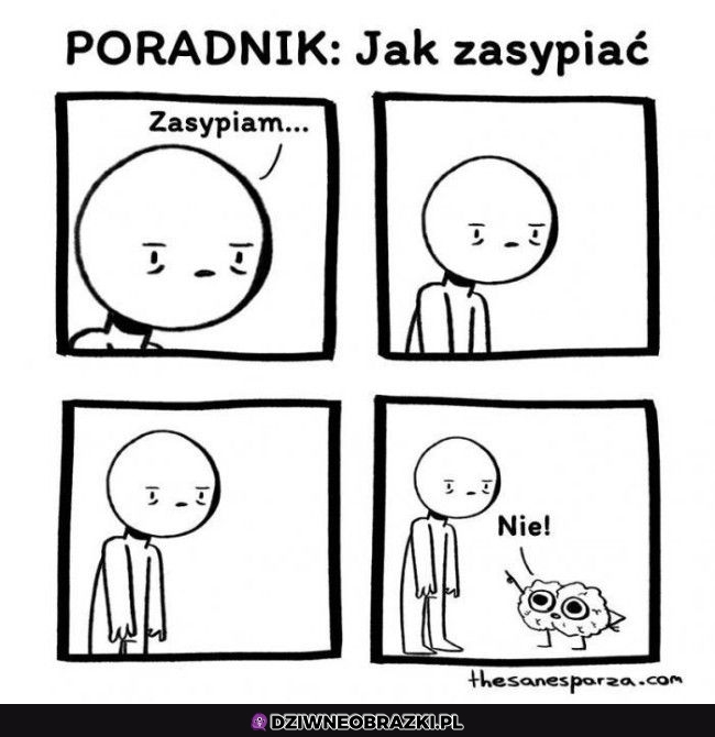 Jak zasypiać