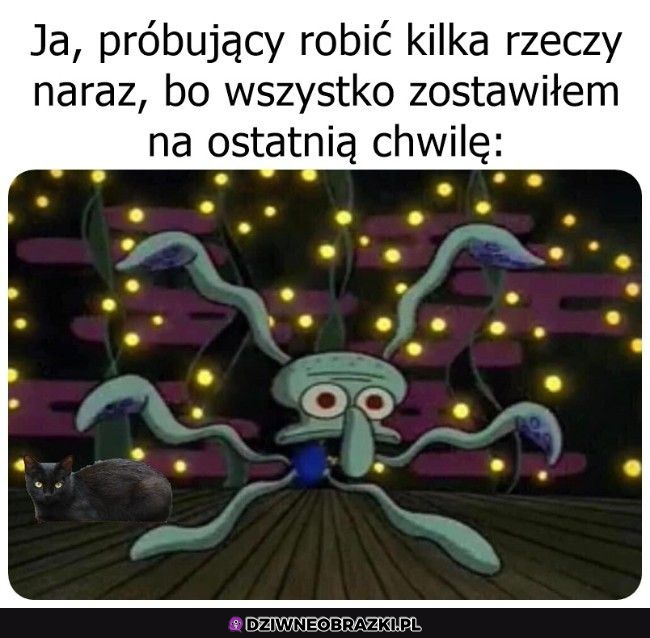 Kiedy zostawiasz wszystko na ostatnią chwilę