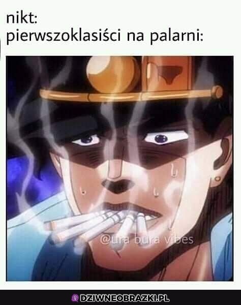 Pierwszaki na paleniu