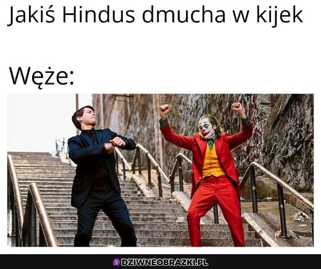 Kiedy Hindus dmucha w kijek