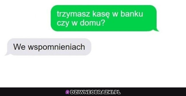 Tam ją trzymam