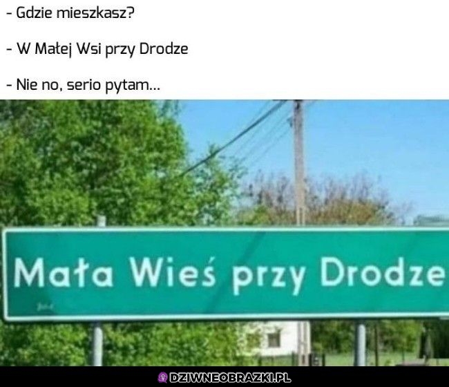 Gdzie mieszkasz?