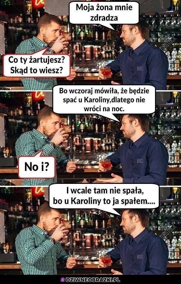 Zdradza go