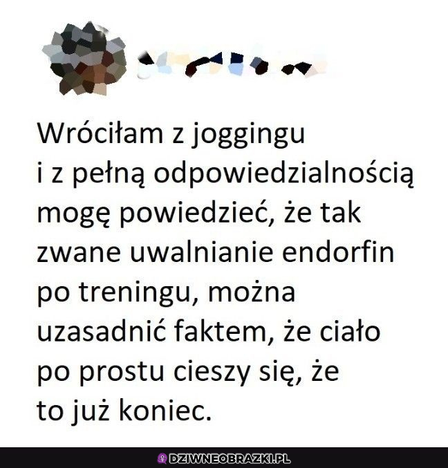 Kiedy skończysz biegać