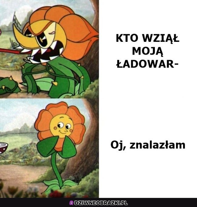 schowała się skubana