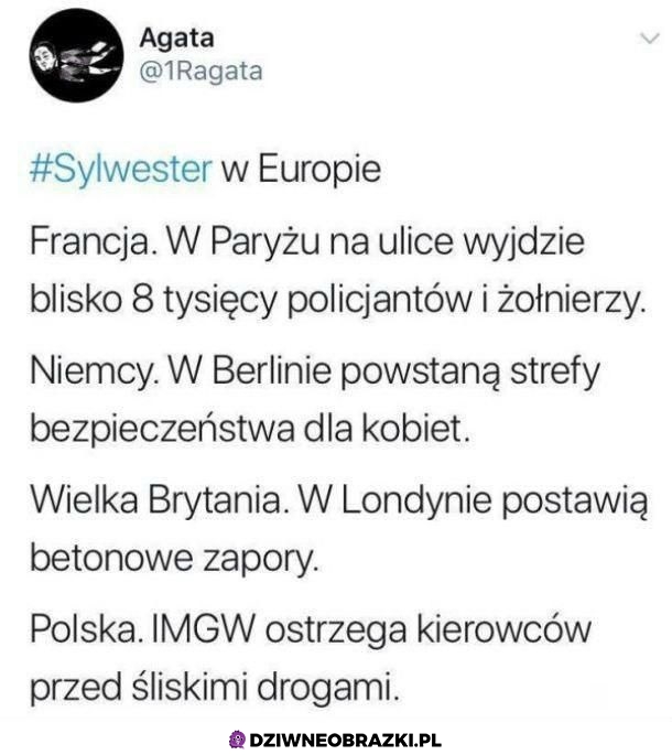 A w Polsce jak zwykle