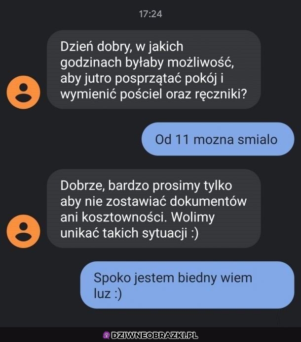 Nie ma się czym przejmować