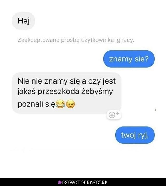 Jest pewna przeszkoda