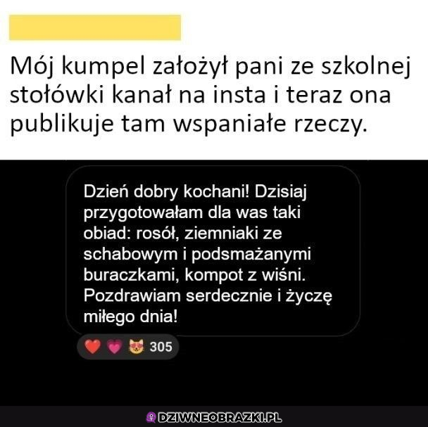 Pani ze stołówki