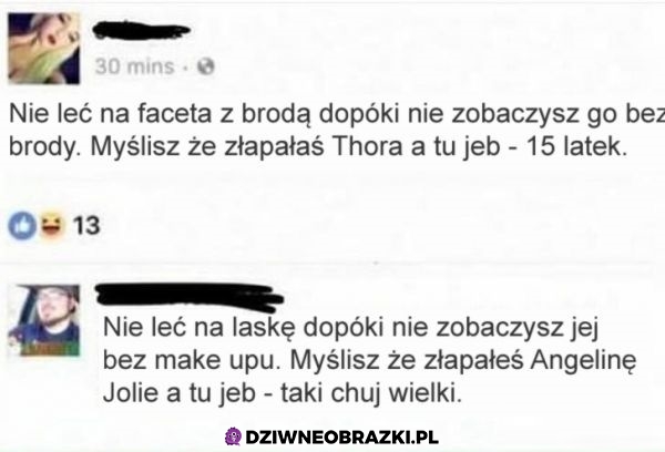 Nie leć na laskę póki nie zobaczysz