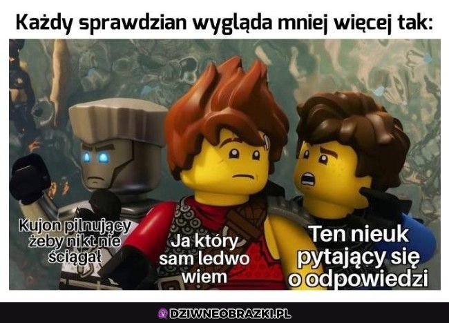 Sprawdziany takie są