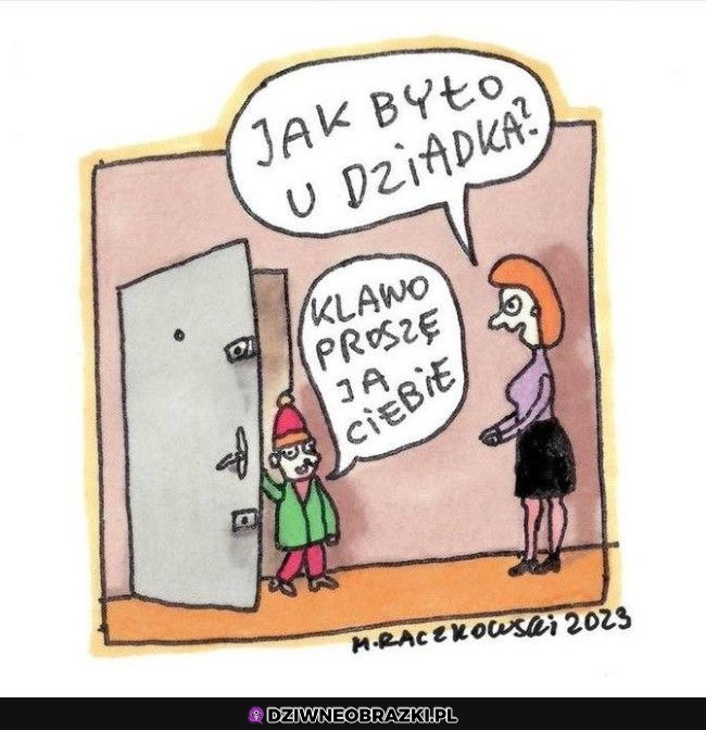 Wizyta u dziadka