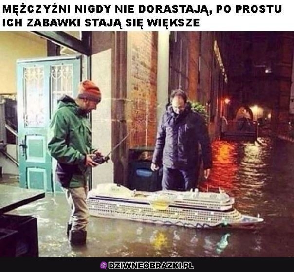 Męskie zabawki
