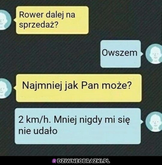Rower na sprzedaż