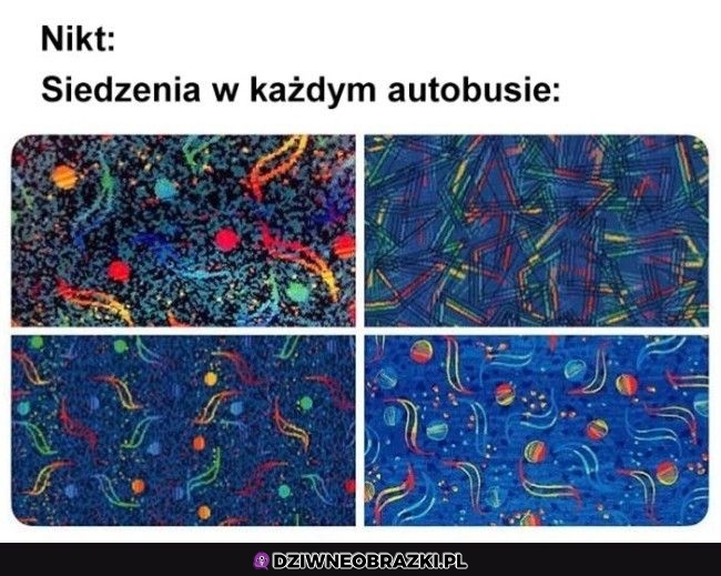 Wzorek taki, żeby brudu nie było widać