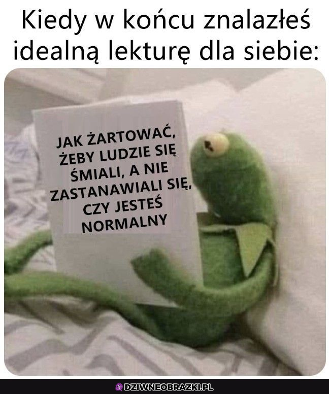 Idealna lektura dla mnie 