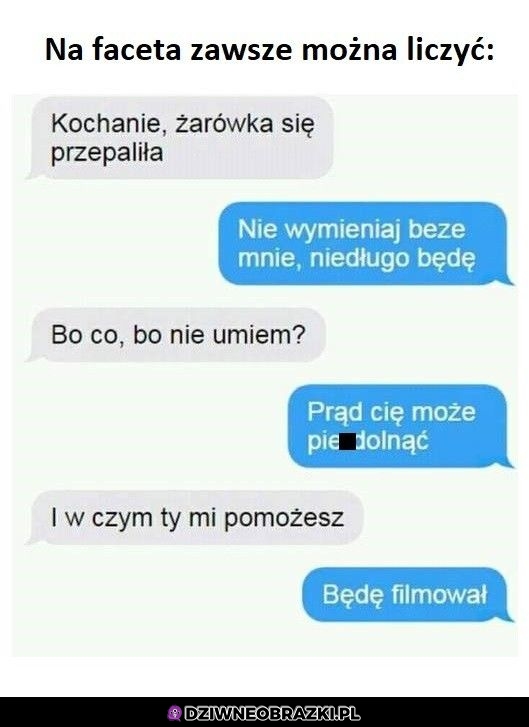 Na faceta zawsze można liczyć