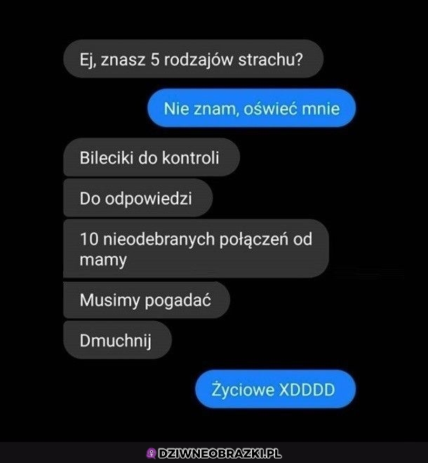 Najgorsze strachy
