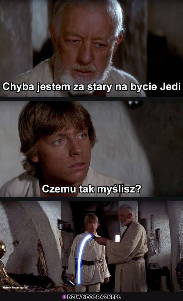 Za stary na to wszystko