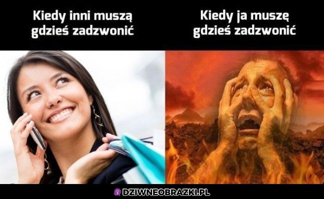 Dzwonienie gdzieś