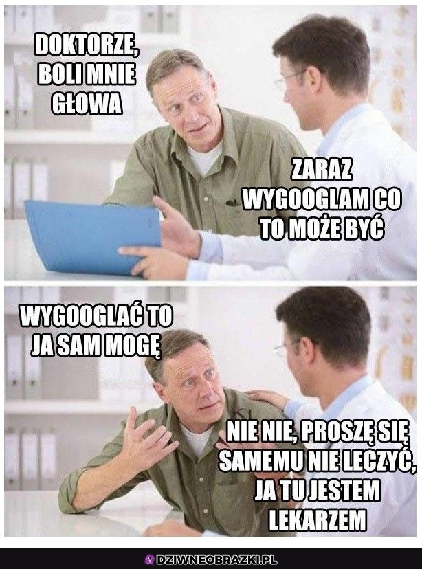 Nie ma takiego googlowania