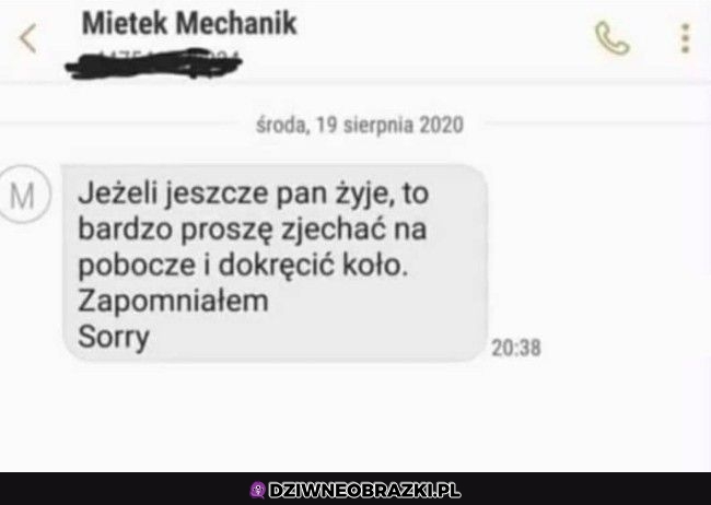 Dzięki mordko