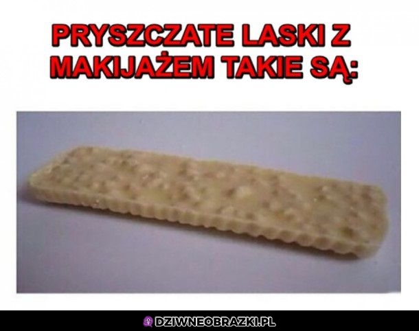 Pryszcze i tapeta u lasek
