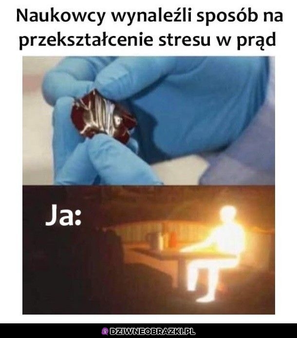 Zmiana stresu w prąd