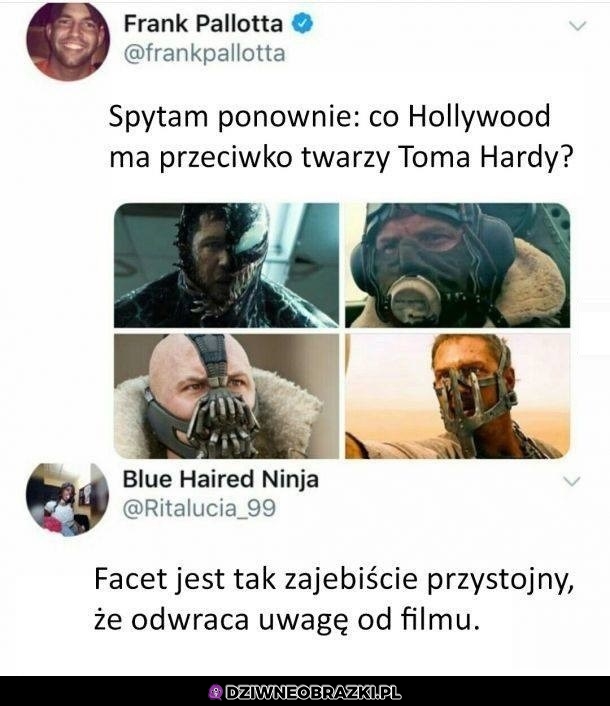 Dlaczego zawsze w masce?